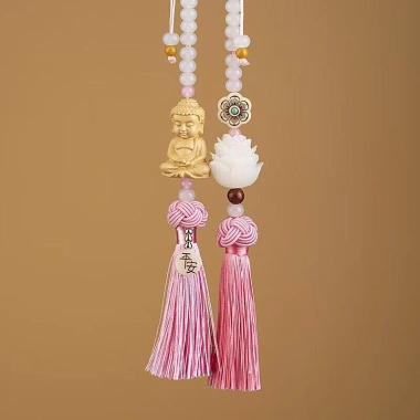 Khánh liên hoa phong thủy ô tô - Treo xe hơi mang bình an, may mắn, giảm giá 69k từ 89,7k