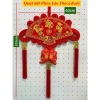 Khánh quạt liễng treo dây nhung đỏ Phụ kiện decor tết 2.026 giảm giá chỉ 200k 7