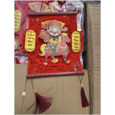 Khánh Treo Thần Tài Lắc Đầu Cưỡi Ngựa 2.026 - Vải Nỉ Chuyển Động Trang Trí Tết Bính Ngọ 95.000₫ 10 Khánh Treo Thần Tài Lắc Đầu Cưỡi Ngựa 2.026 - Vải Nỉ Chuyển Động Trang Trí Tết Bính Ngọ 95.000₫ 10