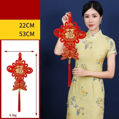 Khánh vuông chữ phúc cá cao cấp - Trang trí Tết và lễ cưới hỏi, giảm giá 59.000đ 3