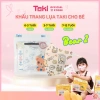 Khẩu trang vải lụa 5d bé Taki cao cấp – Mềm mịn, ngăn bụi mịn, chống UV, giá ưu đãi 139k 8