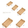 Khay Decor Tre Tự Nhiên Tay Cầm Mạ Vàng - Khay Gỗ Tre, Trà Cao Cấp 110k 7