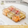 Khay Đựng Bánh Kẹo Mứt Tết 2.026 - Bộ 6 Hộp Nắp Đậy Màu Hồ Phách Sang Trọng, Giá 175k 7