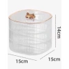 Khay đựng bánh kẹo nắp mèo FREESHIP 3 tầng trong suốt, ngăn chia tiện lợi, hộp mứt Tết nhựa giá 63.499đ, giảm còn 49.999đ 8