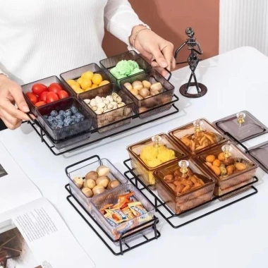 Khay Đựng Bánh Kẹo và Đồ Ăn Nhẹ Phong Cách Bắc Âu - Giá 135.000 VNĐ, Tiết Kiệm 35%