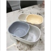 Khay Đựng Đồ Ăn Vặt 2 Tầng Hướng Dương - Rổ Lọc Nước, Đựng Trái Cây, 55.000₫ 6