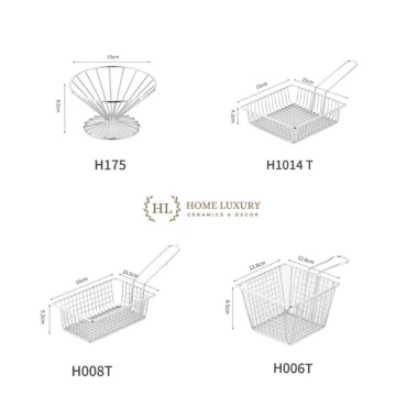 Khay đựng đồ chiên GIỎ DECOR - Khay tây, nem chua rán, giảm còn 35.000đ