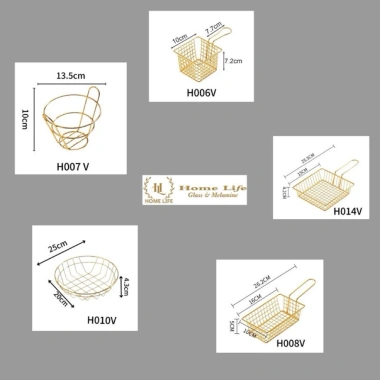 Khay đựng đồ chiên GIỎ DECOR - Khay tây, nem chua rán, giảm còn 35.000đ