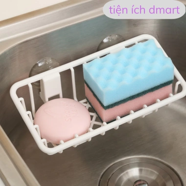 Khay đựng đồ dán tường Caro 5.700 - Tiện lợi cho nhà tắm, bồn rửa bát, bếp - Giá chỉ 11.997 ₫