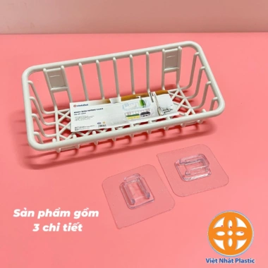 Khay đựng đồ dán tường Caro 5.700 - Tiện lợi cho nhà tắm, bồn rửa bát, bếp - Giá chỉ 11.997 ₫
