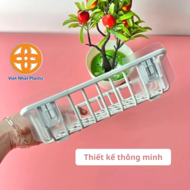 Khay đựng đồ dán tường Caro 5.700 - Tiện lợi cho nhà tắm, bồn rửa bát, bếp - Giá chỉ 11.997 ₫ 7 Khay đựng đồ dán tường Caro 5.700 - Tiện lợi cho nhà tắm, bồn rửa bát, bếp - Giá chỉ 11.997 ₫ 7