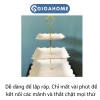 Khay đựng hoa quả, mứt Tết, bánh kẹo 3 tầng GIGAHOME 9.093 - Giá ưu đãi 60.480₫ 6
