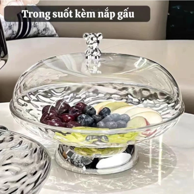 Khay đựng hoa quả trong suốt bông hoa – đĩa nhựa bày bánh kẹo Tết, mẫu mới chống vỡ 35.000đ 10 Khay đựng hoa quả trong suốt bông hoa – đĩa nhựa bày bánh kẹo Tết, mẫu mới chống vỡ 35.000đ 10