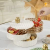 Khay Đựng Kẹo Tết 2.026 xoay 360 độ ngăn – Hộp trái cây, bánh kẹo, giảm còn 99.000₫ 2