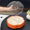 Khay đựng mứt bánh kẹo Tết hình quả hồng 4 ngăn, nắp trong suốt - Giảm còn 220.000đ 6
