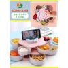 Khay Đựng Mứt Tết 2 Tầng 10 Cánh Xoay kèm Khe Đỡ Điện Thoại - Giá 95.000đ Giảm Đặc Biệt 2