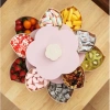 Khay Đựng Mứt Tết 2 Tầng 10 Cánh Xoay kèm Khe Đỡ Điện Thoại - Giá 95.000đ Giảm Đặc Biệt 4