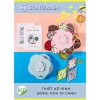 Khay Đựng Mứt Tết 2 Tầng 10 Cánh Xoay kèm Khe Đỡ Điện Thoại - Giá 95.000đ Giảm Đặc Biệt 6