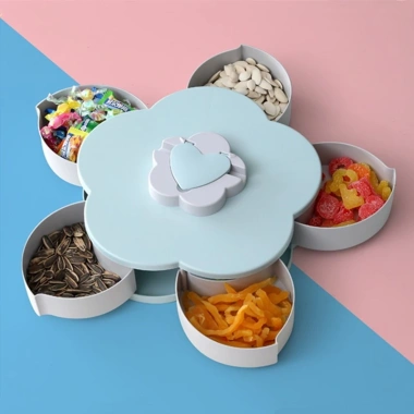Khay Đựng Mứt Tết, Bánh Kẹo Hình Cánh Hoa Sen Trang Nhã – Giá 115.000đ 9