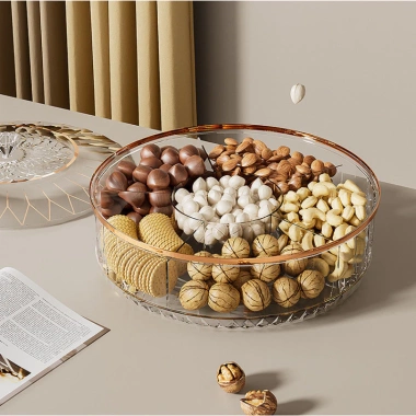 Khay Đựng Mứt Tết và Hạt Hướng Dương Sang Trọng - Giá ưu đãi 159.000₫