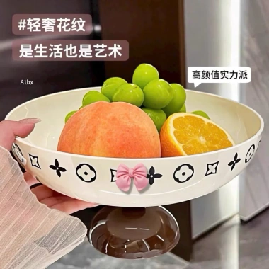 Khay đựng trái cây cao cấp - Trang trí bàn ăn sang trọng kèm nơ nhựa, chỉ 78.000₫ 6