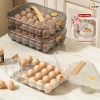 Khay đựng trứng 24 ô GADI nhựa PP có nắp đậy - Bảo quản tủ lạnh, an toàn, vệ sinh, xếp chồng tiện lợi, 73.000đ