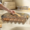 Khay đựng trứng 24 ô GADI nhựa PP có nắp đậy - Bảo quản tủ lạnh, an toàn, vệ sinh, xếp chồng tiện lợi, 73.000đ 4