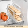 Khay Đựng Trứng JYoohome 2-4 Tầng Lăn Tự Động Nhựa ABS - Thông Minh cho Tủ Lạnh, Giá 26.000₫ 6
