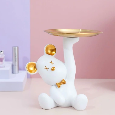 Khay gấu đa năng để bánh kẹo, đồ khô, chìa khóa - Giá ưu đãi 105.000đ