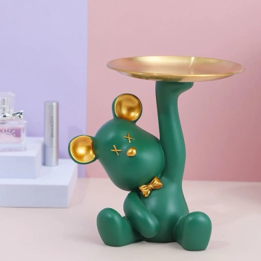 Khay gấu đa năng để bánh kẹo, đồ khô, chìa khóa - Giá ưu đãi 105.000đ 6 Khay gấu đa năng để bánh kẹo, đồ khô, chìa khóa - Giá ưu đãi 105.000đ 6