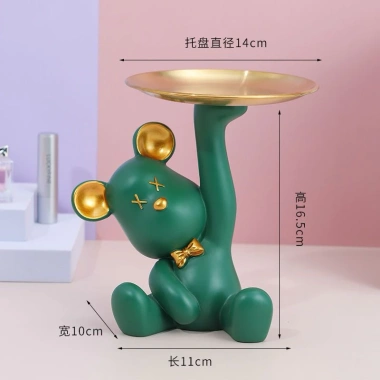 Khay gấu đa năng để bánh kẹo, đồ khô, chìa khóa - Giá ưu đãi 105.000đ