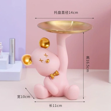 Khay gấu đa năng để bánh kẹo, đồ khô, chìa khóa - Giá ưu đãi 105.000đ
