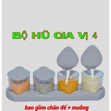 Khay gia vị 4 loại lớn - Đa năng, tiện lợi, kèm khay, giá chỉ 45.000 2