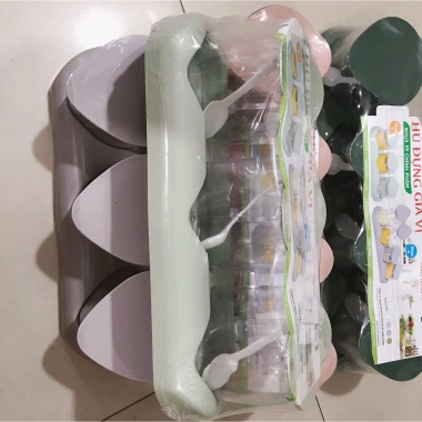 Khay gia vị 4 loại lớn - Đa năng, tiện lợi, kèm khay, giá chỉ 45.000 6