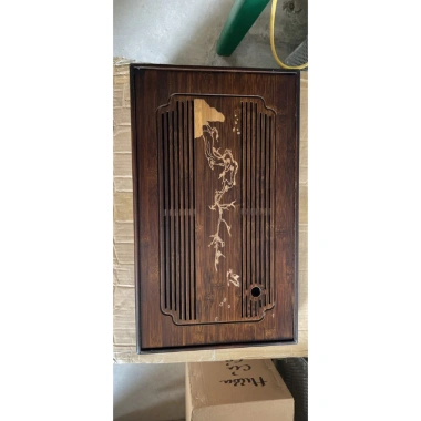 Khay gỗ cao cấp 4 góc nẹp đồng - Đựng trà, ấm chén, 43x27x5.5cm, gốm sứ cao cấp 9 Khay gỗ cao cấp 4 góc nẹp đồng - Đựng trà, ấm chén, 43x27x5.5cm, gốm sứ cao cấp 9