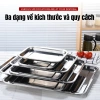 Khay inox đựng thực phẩm sâu 2-4.8cm, mâm cơm, nướng bánh - Giá chỉ 35.000₫ 3