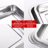 Khay inox đựng thực phẩm sâu 2-4.8cm, mâm cơm, nướng bánh - Giá chỉ 35.000₫ 5