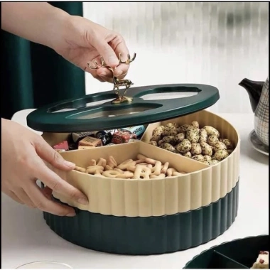 Khay Mứt Tết Cao Cấp - Hộp Bánh Kẹo Sang Trọng, Hiện Đại Phong Cách Châu Âu, Giá 57,000 VND 2
