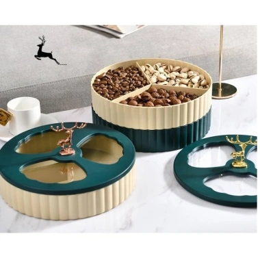 Khay Mứt Tết Cao Cấp - Hộp Bánh Kẹo Sang Trọng, Hiện Đại Phong Cách Châu Âu, Giá 57,000 VND 5