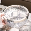Khay mứt Tết chống ẩm sang trọng, chia ngăn có nắp đậy phong cách châu Âu - Giá chỉ 98.999₫