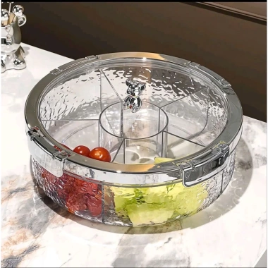Khay mứt Tết chống ẩm sang trọng, chia ngăn có nắp đậy phong cách châu Âu - Giá chỉ 98.999₫ 3