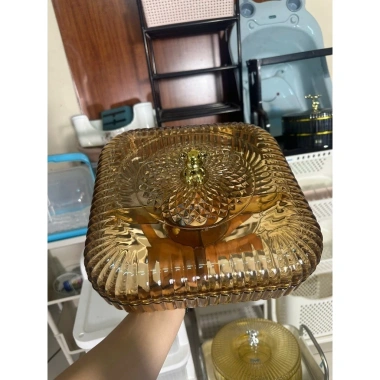 Khay Mứt Tết Hoàng Gia 4 Ngăn Cao Cấp - Đựng Bánh Kẹo Trang Trí Tết 45.000 VNĐ