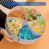 Khay Mứt Tết Hoàng Gia 4 Ngăn Cao Cấp - Đựng Bánh Kẹo Trang Trí Tết 45.000 VNĐ 8
