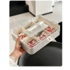Khay Mứt Tết Khay Bánh Kẹo Ánh Kim Nhũ Sang Trọng - Mẫu Mới 2.026 Giá Ưu Đãi 245k 5