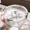 Khay Mứt Tết Sang Trọng Châu Âu Có Nắp Đậy Đa Ngăn - Đựng Bánh Kẹo, Giá Giảm 112k 9