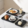 Khay Nhựa PP Chữ Nhật Tối Màu Sang Trọng - Giả Gỗ Decor, Phù Hợp Quán Cafe, Nhà Hàng - 19.250₫ 7