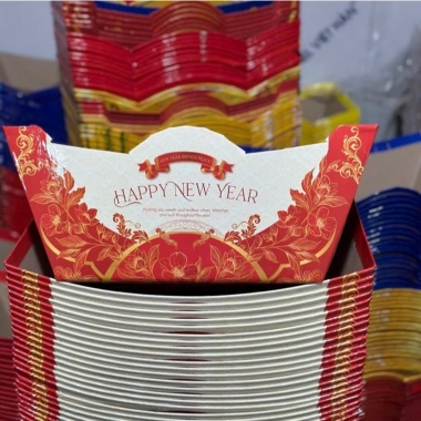 Khay Thuyền Đựng Quà Tết 2.026 - Khay Gói Quà Sang Trọng, Giá Ưu Đãi 22.000₫ 4 Khay Thuyền Đựng Quà Tết 2.026 - Khay Gói Quà Sang Trọng, Giá Ưu Đãi 22.000₫ 4