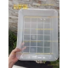 Khay topping trà sữa nhựa rổ chữ nhật - Picnic đa năng đựng thực phẩm, tài liệu A4/A5, giảm giá 25.000₫ 2