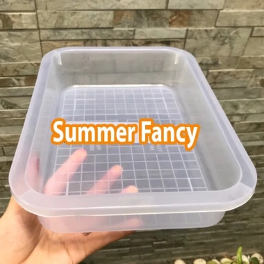 Khay topping trà sữa nhựa rổ chữ nhật - Picnic đa năng đựng thực phẩm, tài liệu A4/A5, giảm giá 25.000₫ 4