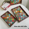 Khay Trà Gỗ GoMarket Họa Tiết Mosaic Đa Năng - Trang Trí Nhà Cửa Sang Trọng, Giá 66.000 (Giá gốc 85.140) 2